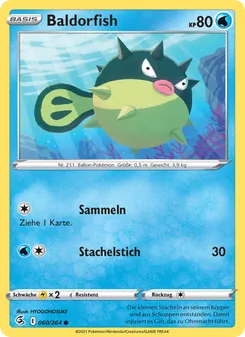 Baldorfish, Karte 60 aus Fusionsangriff