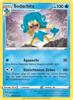 Sodachita, Karte 69 aus Fusionsangriff