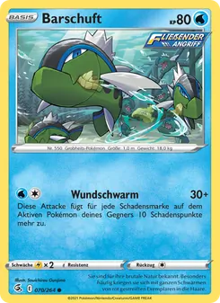 Barschuft, Karte 70 aus Fusionsangriff