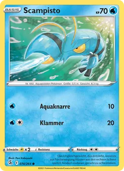 Scampisto, Karte 74 aus Fusionsangriff