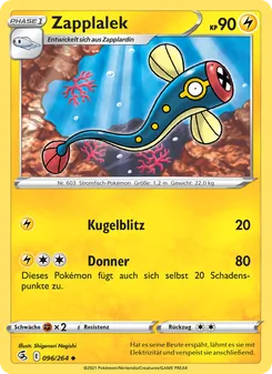 Zapplalek, Karte 96 aus Fusionsangriff