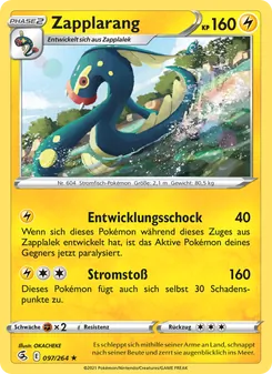 Zapplarang, Karte 97 aus Fusionsangriff