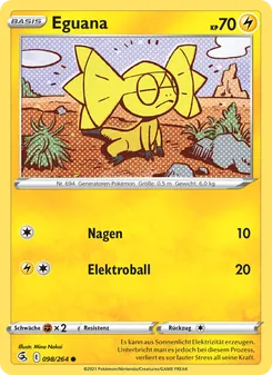 Eguana, Karte 98 aus Fusionsangriff