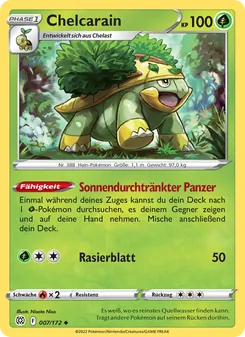 Chelcarain, Karte 007 aus Strahlende Sterne