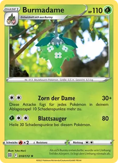 Burmadame, Karte 010 aus Strahlende Sterne