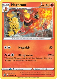 Magbrant, Karte 020 aus Strahlende Sterne