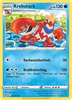Krebutack, Karte 033 aus Strahlende Sterne