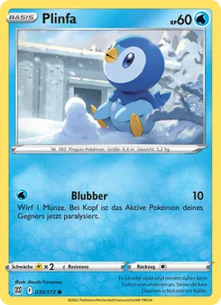 Plinfa, Karte 035 aus Strahlende Sterne