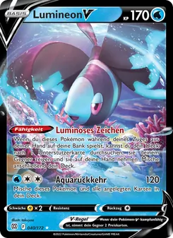 Lumineon V, Karte 040 aus Strahlende Sterne