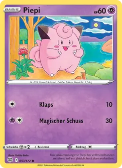Piepi, Karte 053 aus Strahlende Sterne