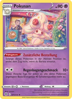Pokusan, Karte 071 aus Strahlende Sterne