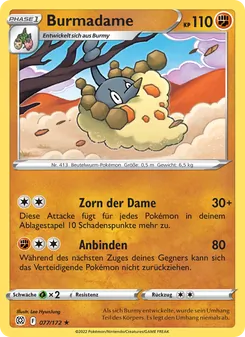 Burmadame, Karte 077 aus Strahlende Sterne