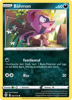 Bähmon, Karte 092 aus Strahlende Sterne