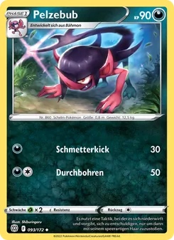 Pelzebub, Karte 093 aus Strahlende Sterne