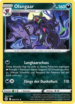 Olangaar, Karte 094 aus Strahlende Sterne