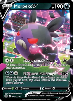 Morpeko V, Karte 095 aus Strahlende Sterne