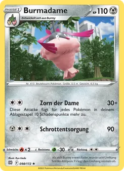 Burmadame, Karte 098 aus Strahlende Sterne