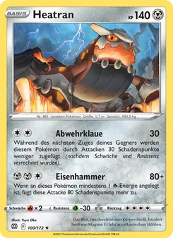 Heatran, Karte 100 aus Strahlende Sterne