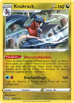Knakrack, Karte 109 aus Strahlende Sterne