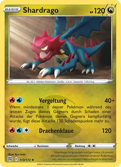 Shardrago, Karte 113 aus Strahlende Sterne