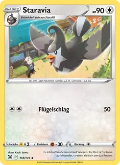 Staravia, Karte 118 aus Strahlende Sterne