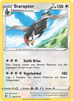 Staraptor, Karte 119 aus Strahlende Sterne