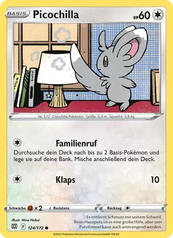 Picochilla, Karte 124 aus Strahlende Sterne