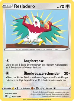 Resladero, Karte 127 aus Strahlende Sterne