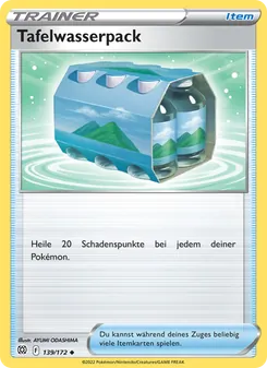 Tafelwasserpack, Karte 139 aus Strahlende Sterne