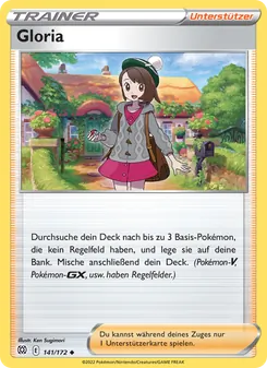 Gloria, Karte 141 aus Strahlende Sterne