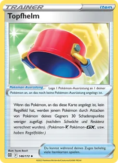 Topfhelm, Karte 146 aus Strahlende Sterne