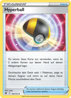 Hyperball, Karte 150 aus Strahlende Sterne
