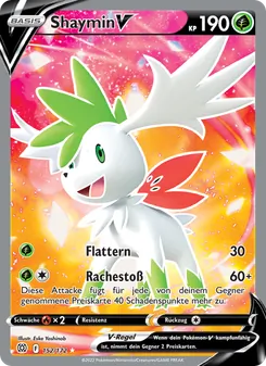 Shaymin V, Karte 152 aus Strahlende Sterne