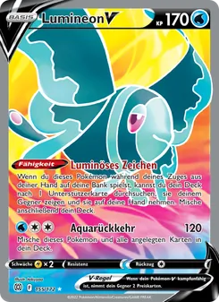 Lumineon V, Karte 155 aus Strahlende Sterne