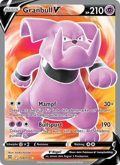 Granbull V, Karte 159 aus Strahlende Sterne
