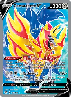 Zamazenta V, Karte 163 aus Strahlende Sterne