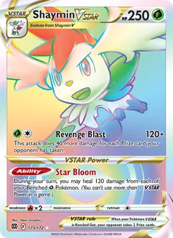 Shaymin VSTAR, Karte 173 aus Strahlende Sterne