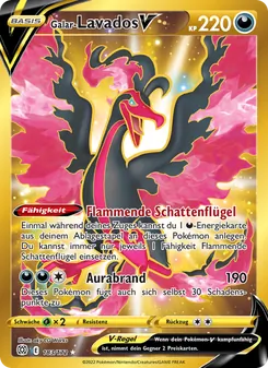 Galar-Lavados V, Karte 183 aus Strahlende Sterne