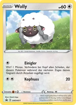 Wolly, Karte SWSH011 aus SCSC Promokarten