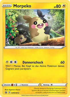 Morpeko, Karte SWSH012 aus SCSC Promokarten
