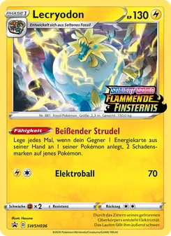 Lecryodon, Karte SWSH036 aus SCSC Promokarten