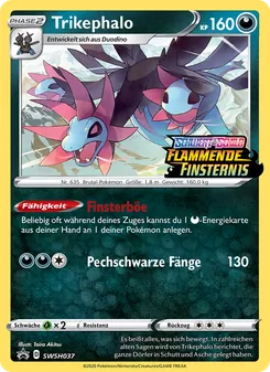 Trikephalo, Karte SWSH037 aus SCSC Promokarten
