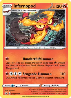 Infernopod, Karte SWSH048 aus SCSC Promokarten