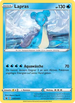 Lapras, Karte SWSH051 aus SCSC Promokarten