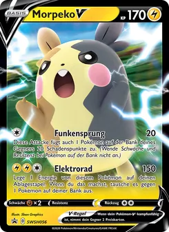 Morpeko V, Karte SWSH056 aus SCSC Promokarten
