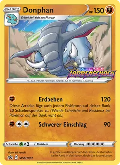 Donphan, Karte SWSH067 aus SCSC Promokarten