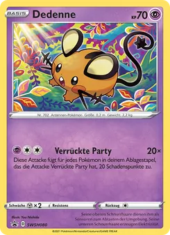 Dedenne, Karte SWSH080 aus SCSC Promokarten
