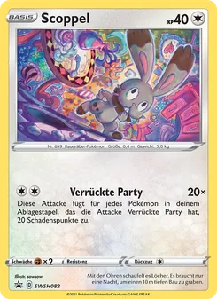 Scoppel, Karte SWSH082 aus SCSC Promokarten