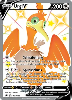 Urgl V, Karte SWSH086 aus SCSC Promokarten