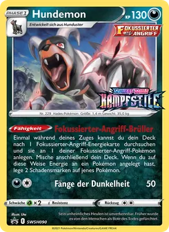 Hundemon, Karte SWSH090 aus SCSC Promokarten